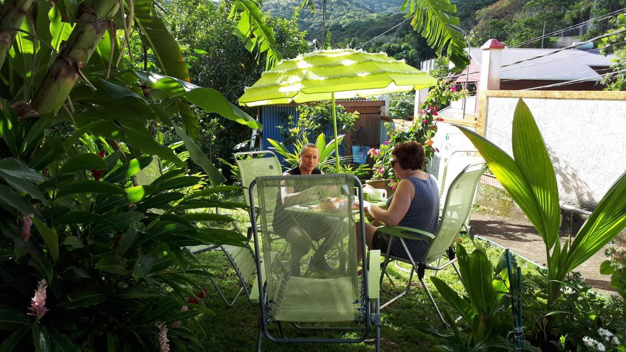 Bed and Breakfast Terrasse Du Piton Deshaies Exteriér fotografie